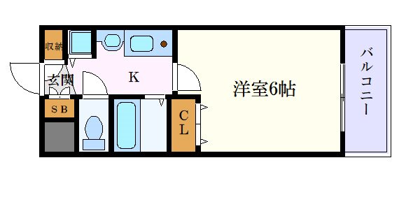 【プレサンス鶴舞駅前ブリリアントの間取り】