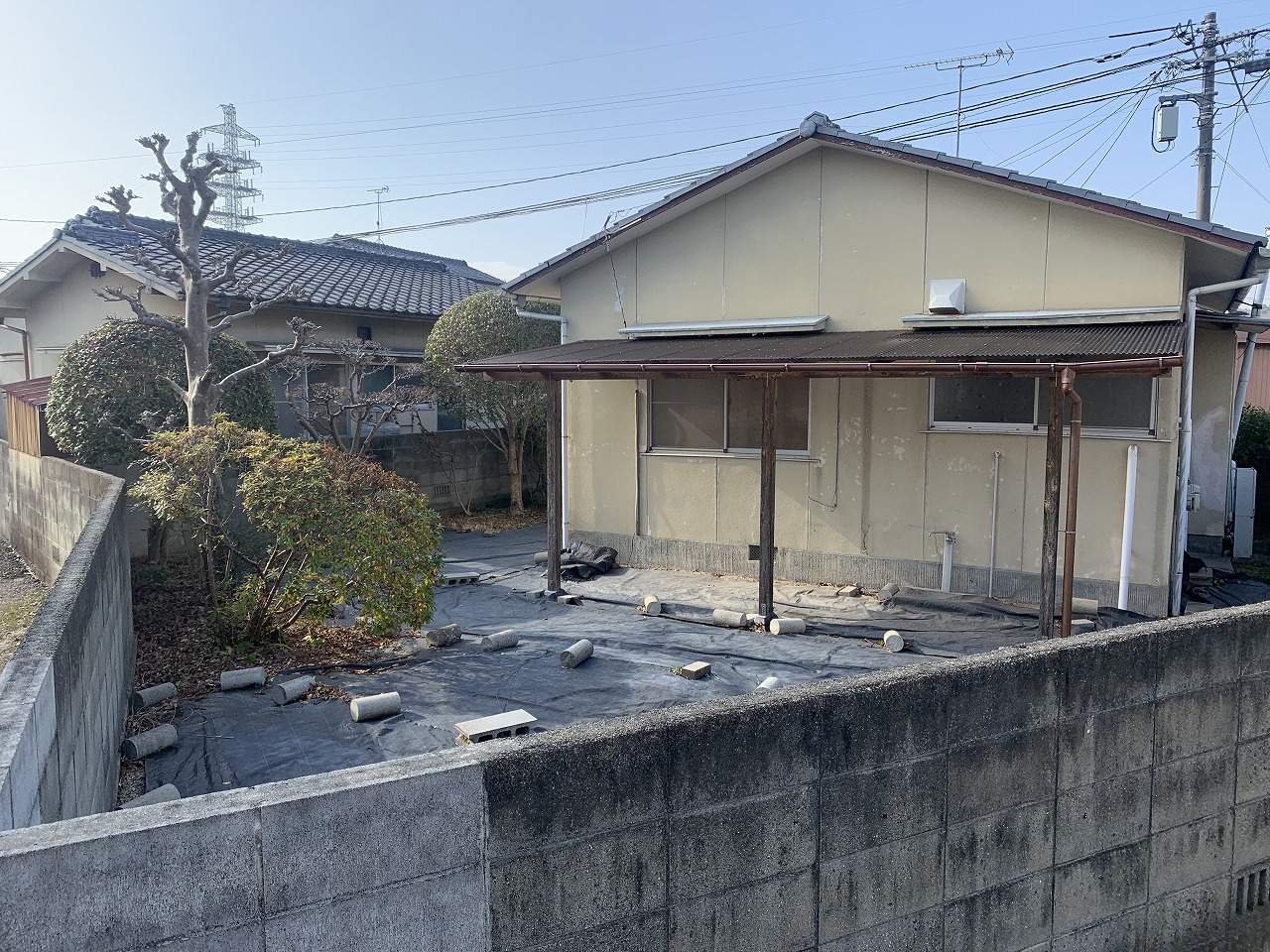 庭　広いお庭です！