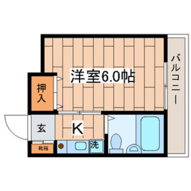 神奈川県川崎市麻生区高石３（アパート）の賃貸物件の間取り