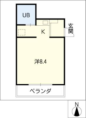 朝日プラザアクシス東別院の間取り