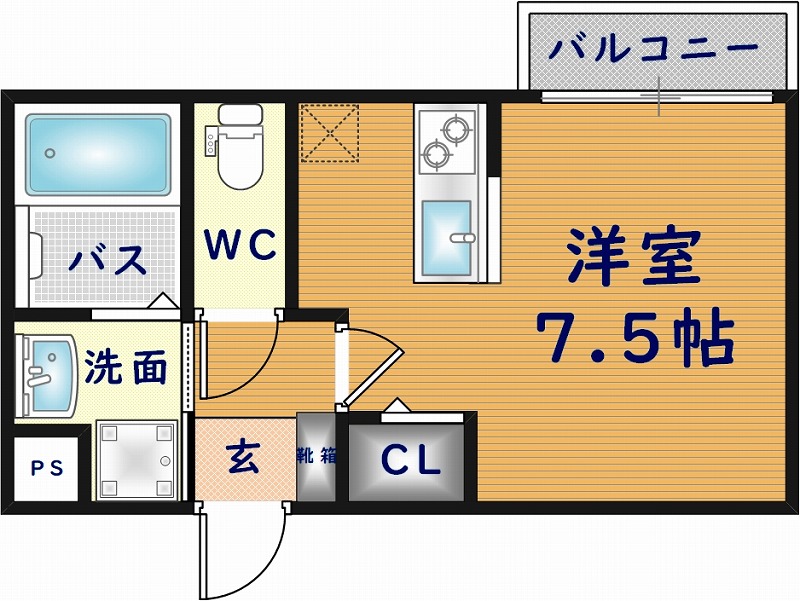 LivingLife長瀬の間取り