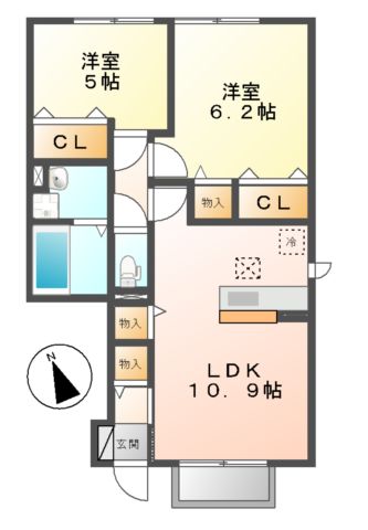 エスタシオンの間取り