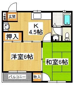 リバティープラザの間取り