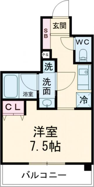 テラス王子の間取り