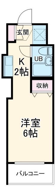 クリオ武蔵新城弐番館の間取り