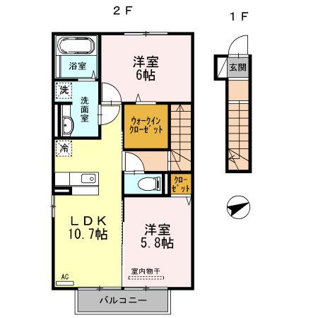 プランドールMの間取り