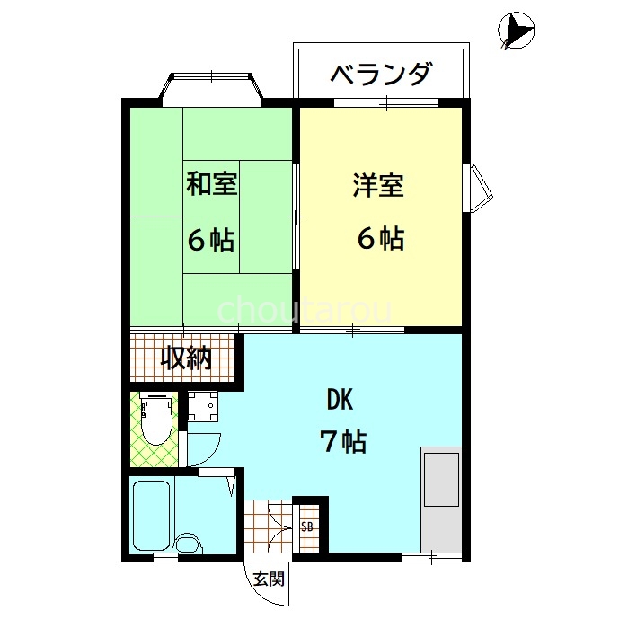 プランドールの間取り