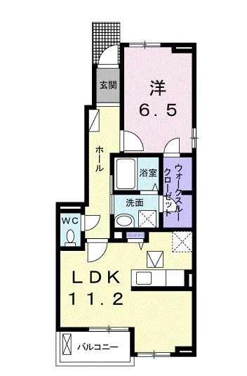 クラレールの間取り