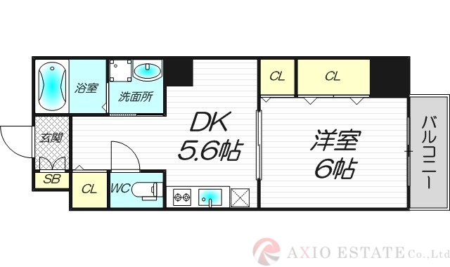 【ボナール・河の間取り】