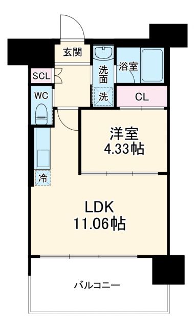 【プレジオ荒本新町の間取り】