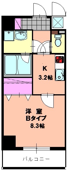 プライム豊橋プレイスの間取り