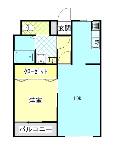 ミキハウス城乃下の間取り