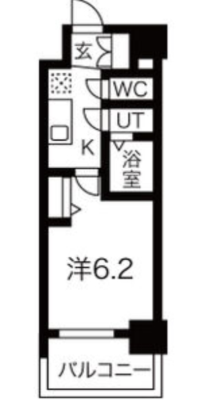 メイクス矢場町IIの間取り