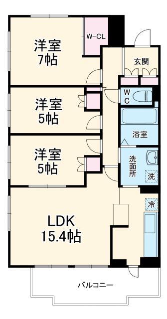 シエールグラン洋光台南公園の間取り