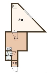 エイチツーオー第六ビルの間取り