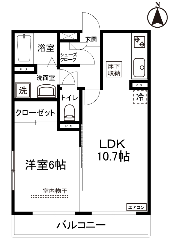 モイス　エト　ソレイユの間取り