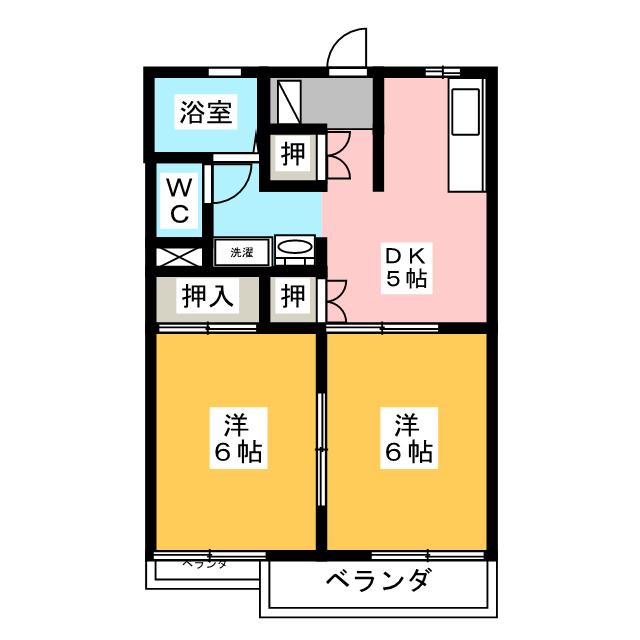 ドミールワカマツの間取り