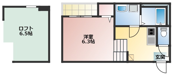 グロリア東海通の間取り