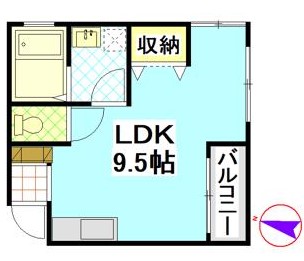 コート野崎の間取り