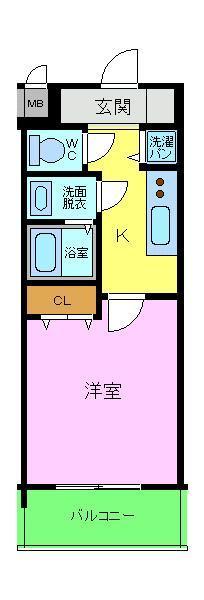 レクシア栄橋の間取り