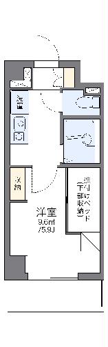 レオパレス宇田川町マンションの間取り