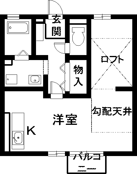 【セジュール山本の間取り】