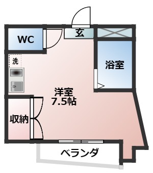 佐々ハイツの間取り