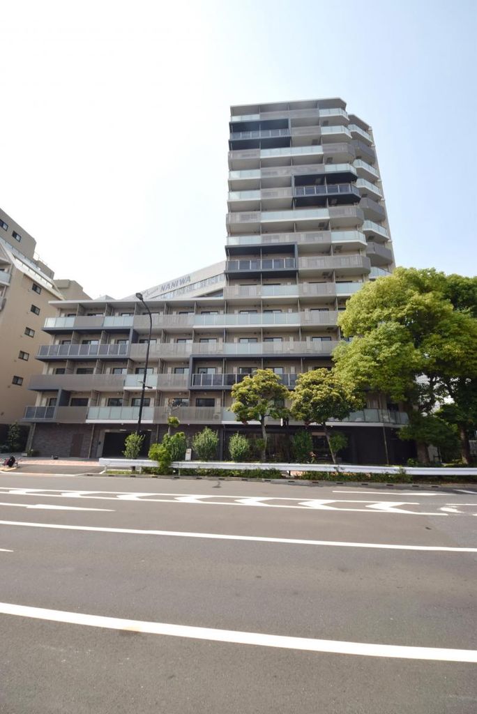 【ONE ROOF RESIDENCE KIBA EASTの建物外観】