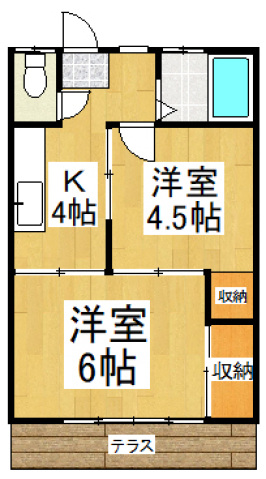 ムサシノコーポの間取り