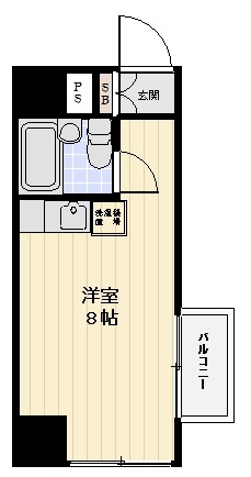 キャッスルマンション幡ヶ谷の間取り