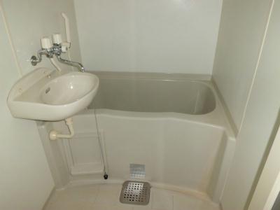 バス・シャワールーム　洗面台付バスルーム。