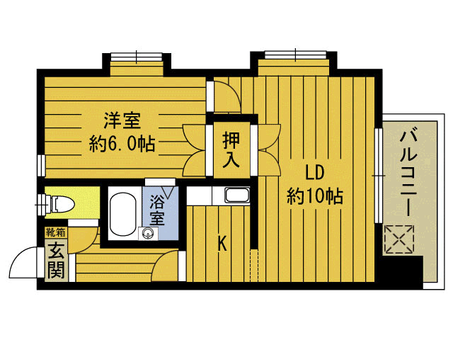 ベルエアメゾンの間取り