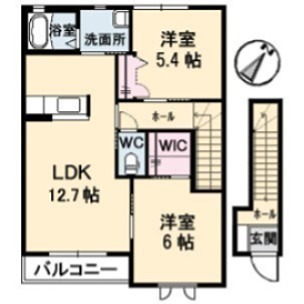 クラヴィエ一宮A棟の間取り