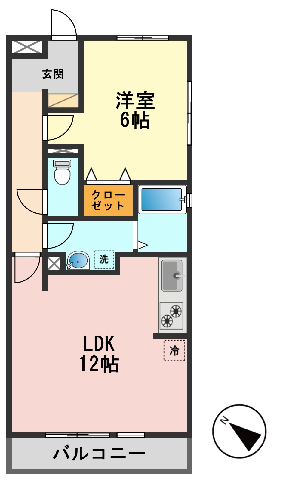 トスカーナの間取り