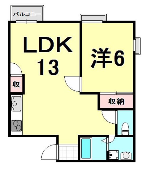 今津ロイヤルマンションの間取り