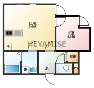 GranSuite　Motoomachiの間取り