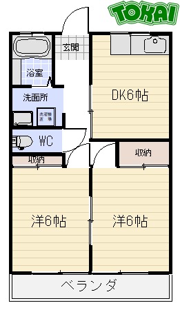 マンションあこうの間取り