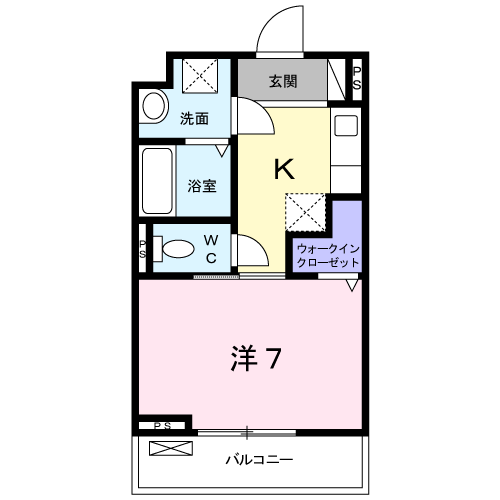 スカイ エース ダイカの間取り