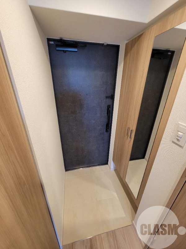 玄関　トールタイプのシューズボックスあり♪