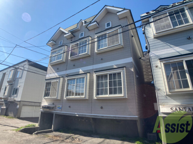 建物外観　札幌市東区北３５条東「クローバー３５」