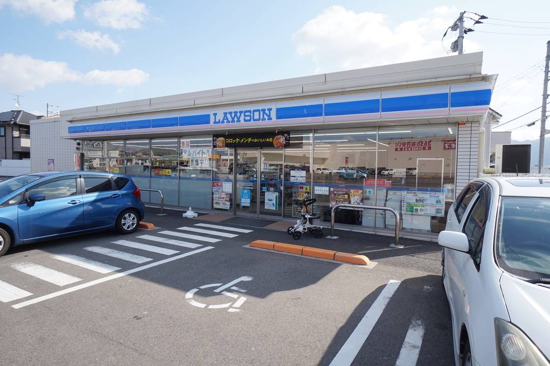 コンビニ　ローソン松前南黒田店（コンビニ）まで418m