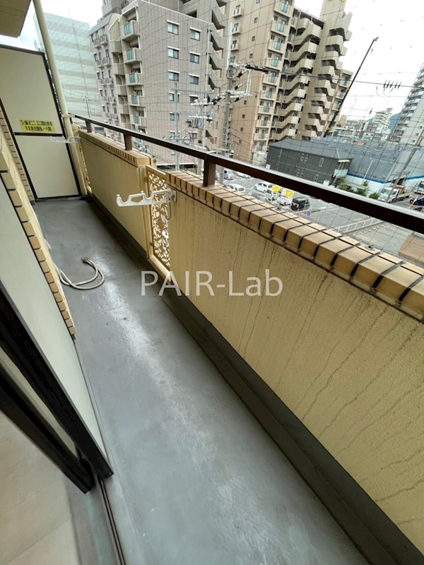 バルコニー　同物件別部屋の参考写真です。