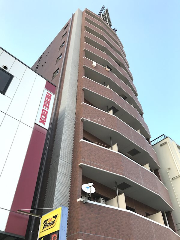 建物外観　家具家電付き賃貸