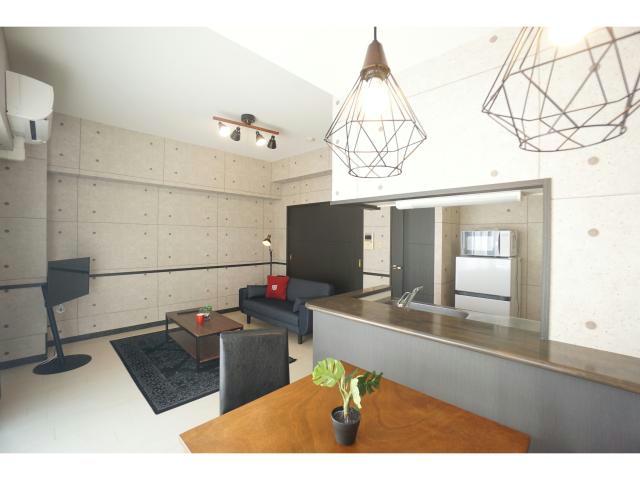 居室・リビング　家具家電付きルーム