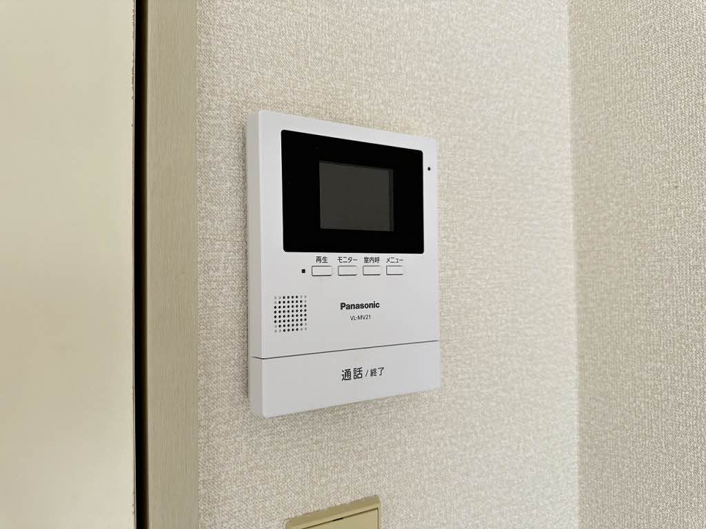 セキュリティ　モニタ付きドアホン