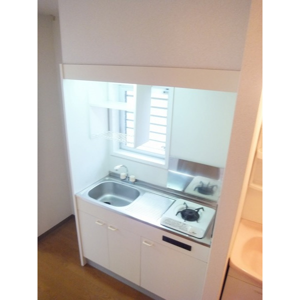 キッチン　※側面の窓なし