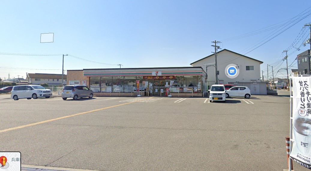 コンビニ　セブンイレブン 加古川美乃利店（コンビニ）まで560m