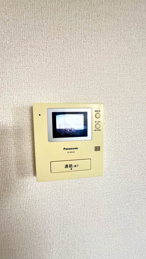 セキュリティ　モニタ付きドアホン