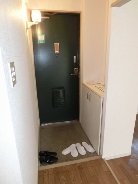 玄関　シューズボックス付の玄関