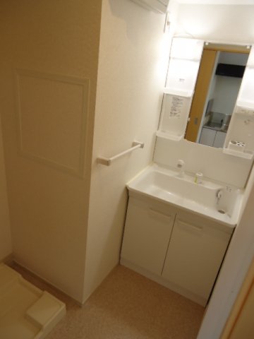 洗面設備　洗面所です